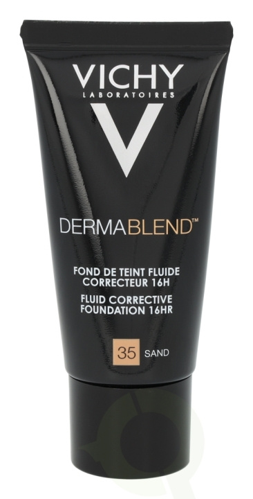 Vichy Dermablend Corrective Foundation 16Hr SPF35 30 ml #35 Sand - All skin types i gruppen HELSE OG SKJØNNHET / Makeup / Makeup ansikt / Foundation hos TP E-commerce Nordic AB (D19897)