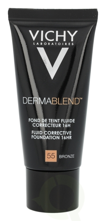 Vichy Dermablend Corrective Foundation 16Hr SPF35 30 ml #55 Bronze / All Skin Types i gruppen HELSE OG SKJØNNHET / Makeup / Makeup ansikt / Foundation hos TP E-commerce Nordic AB (D19899)