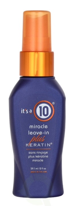 It\'s a 10 Miracle Leave-In Plus Keratin 59.1 ml i gruppen HELSE OG SKJØNNHET / Hår & styling / Hårpleie / Hårmaske hos TP E-commerce Nordic AB (D19943)