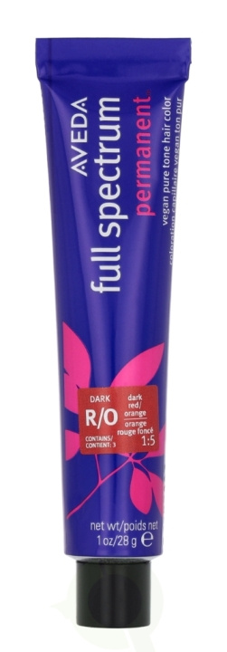 Aveda Full Spectrum Permanent Vegan Pure Tone Hair Color 28 g Dark Red Orange i gruppen HELSE OG SKJØNNHET / Hår & styling / Hårpleie / Hårfarge / Hårfarge & Fargebombe hos TP E-commerce Nordic AB (D19955)