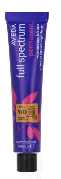 Aveda Full Spectrum Permanent Vegan Pure Tone Hair Color 28 g Dark Yellow / Orange i gruppen HELSE OG SKJØNNHET / Hår & styling / Hårpleie / Hårfarge / Hårfarge & Fargebombe hos TP E-commerce Nordic AB (D19956)
