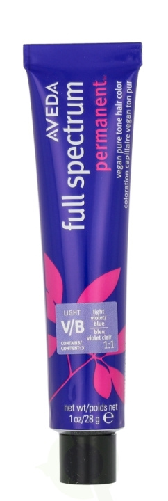 Aveda Full Spectrum Permanent Vegan Pure Tone Hair Color 28 g Light Violet Blue i gruppen HELSE OG SKJØNNHET / Hår & styling / Hårpleie / Hårfarge / Hårfarge & Fargebombe hos TP E-commerce Nordic AB (D19959)