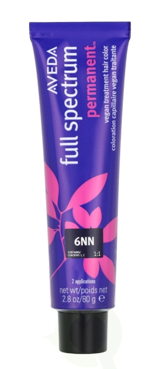 Aveda Full Spectrum Permanent Vegan Pure Tone Hair Color 80 g 6NN i gruppen HELSE OG SKJØNNHET / Hår & styling / Hårpleie / Hårfarge / Hårfarge & Fargebombe hos TP E-commerce Nordic AB (D19972)
