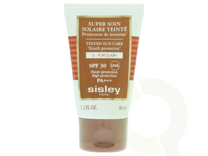 Sisley Tinted Sun Care SPF30 40 ml #00 Porcelain i gruppen HELSE OG SKJØNNHET / Hudpleie / Soling / Solkrem hos TP E-commerce Nordic AB (D20051)