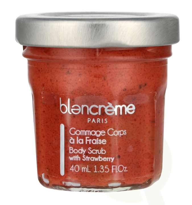 Blancreme Body Scrub 40 ml With Strawberry i gruppen HELSE OG SKJØNNHET / Hudpleie / Ansikt / Skrubb/peeling hos TP E-commerce Nordic AB (D20078)