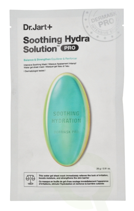 Dr. Jart + Dermask Pro Soothing Hydra Solution 26 g i gruppen HELSE OG SKJØNNHET / Hudpleie / Ansikt / Masker hos TP E-commerce Nordic AB (D20109)
