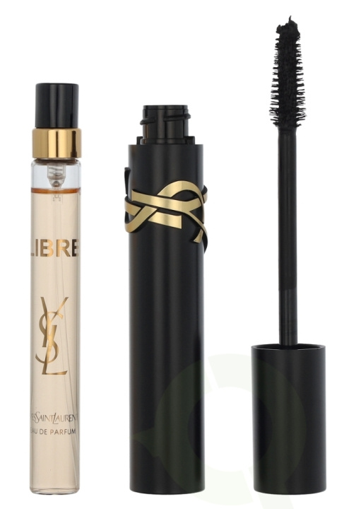 Yves Saint Laurent YSL Mascara Lash Clash Set 19 ml #01 Black - 9ml/10ml i gruppen HELSE OG SKJØNNHET / Makeup / Øyne og øyebryn / Mascara hos TP E-commerce Nordic AB (D20126)