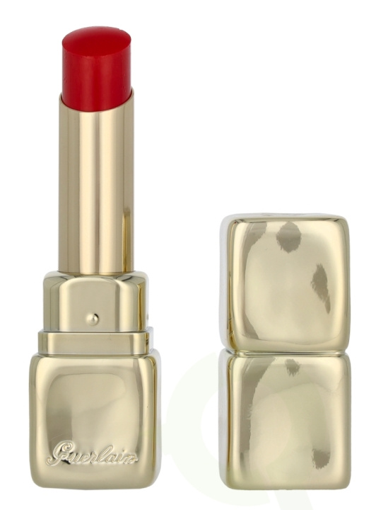 Guerlain Kiss Kiss Shine Bloom Lip Colour 3.2 g #709 Petal Red i gruppen HELSE OG SKJØNNHET / Makeup / Lepper / Leppestift hos TP E-commerce Nordic AB (D20166)