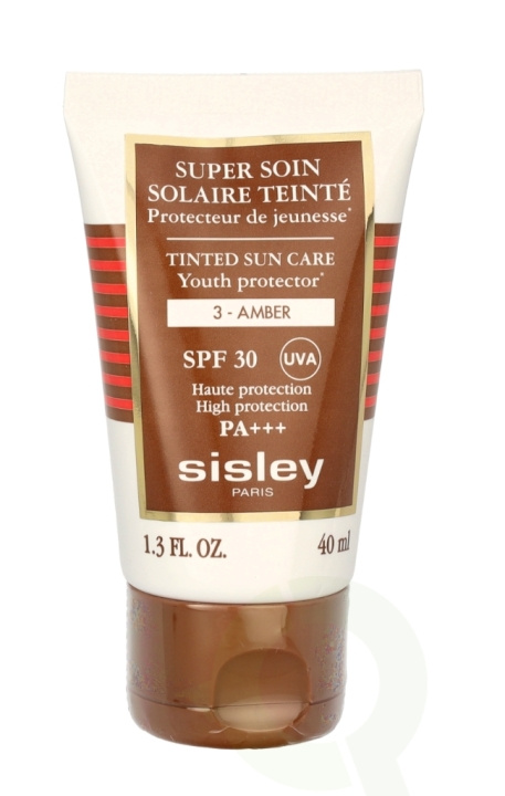 Sisley Tinted Sun Care SPF30 40 ml #03 Amber i gruppen HELSE OG SKJØNNHET / Hudpleie / Soling / Solkrem hos TP E-commerce Nordic AB (D20201)