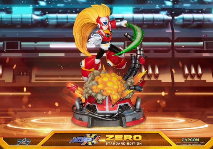 First4Figures Mega Man X (Zero) RESIN Statue i gruppen SPORT, FRITID & HOBBY / Morsomme produkter / Samlerobjekter hos TP E-commerce Nordic AB (D20221)