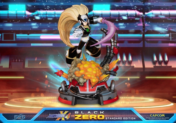 First4Figures Mega Man X (Black Zero) RESIN Statue i gruppen SPORT, FRITID & HOBBY / Morsomme produkter / Samlerobjekter hos TP E-commerce Nordic AB (D20222)