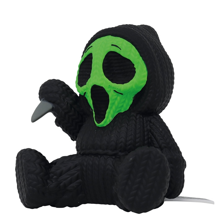 Handmade by Robots Ghostface - Fluorescerende grønn samleobjekt i vinyl i gruppen SPORT, FRITID & HOBBY / Morsomme produkter / Samlerobjekter hos TP E-commerce Nordic AB (D20228)