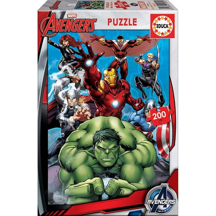 Educa Puslespill - 200 Avengers (80-15933) i gruppen LEKER, BARN OG BABY / Leker / Barnas puslespill hos TP E-commerce Nordic AB (D20250)