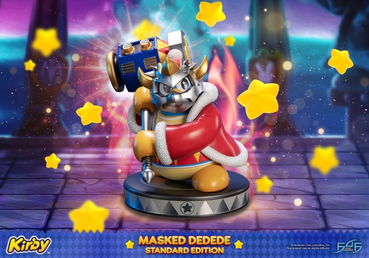 First4Figures Kirby (Maskert Dedede) RESIN Statue i gruppen SPORT, FRITID & HOBBY / Morsomme produkter / Samlerobjekter hos TP E-commerce Nordic AB (D20269)