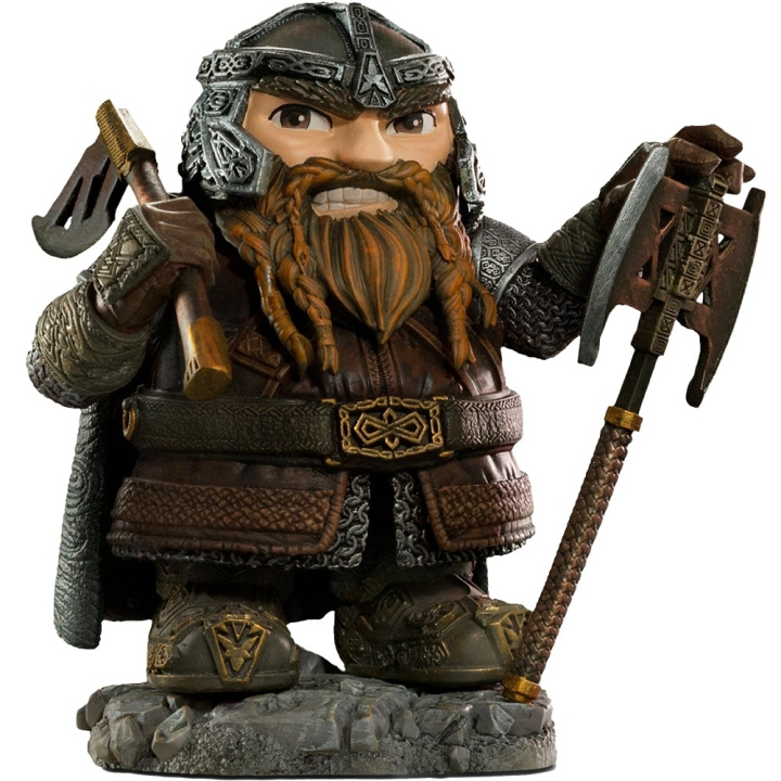 Lord of the Rings Iron Studios & Minico Lord of the Rings - Gimli-figur i gruppen SPORT, FRITID & HOBBY / Morsomme produkter / Samlerobjekter hos TP E-commerce Nordic AB (D20292)