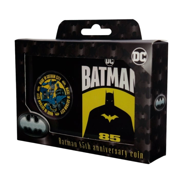 Fanatik Batman 85-årsjubileumsmynt i begrenset utgave i gruppen SPORT, FRITID & HOBBY / Morsomme produkter / Samlerobjekter hos TP E-commerce Nordic AB (D20301)