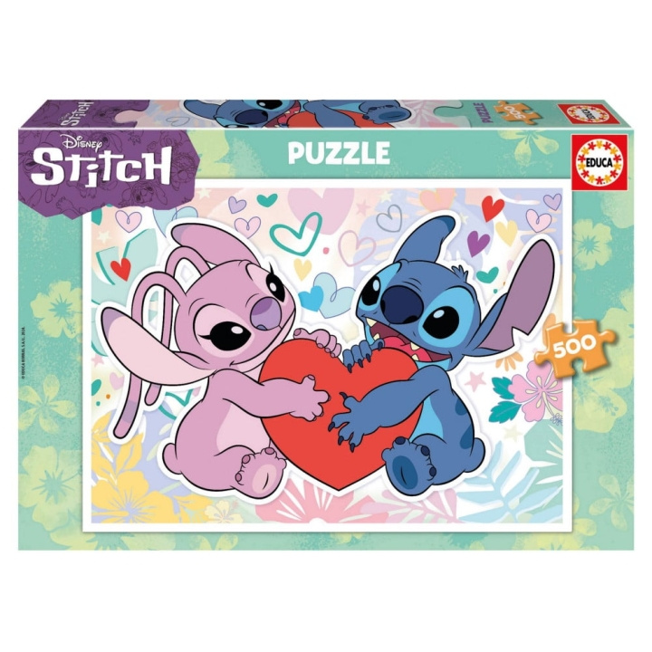 Educa 500 Disney Stitch (80-19911) i gruppen LEKER, BARN OG BABY / Leker / Barnas puslespill hos TP E-commerce Nordic AB (D20306)