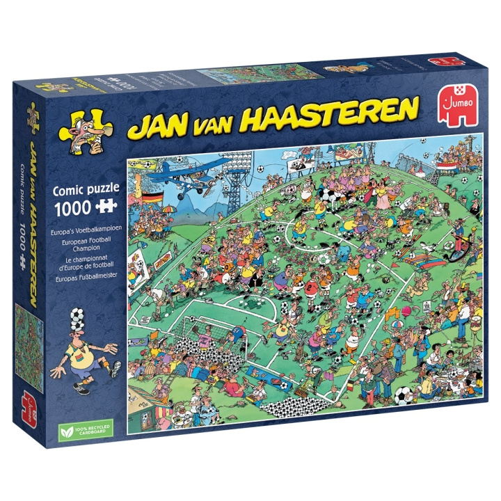 Jan van Haasteren EM Fotball (1000 brikker) i gruppen SPORT, FRITID & HOBBY / Hobby / Puslespill hos TP E-commerce Nordic AB (D20310)