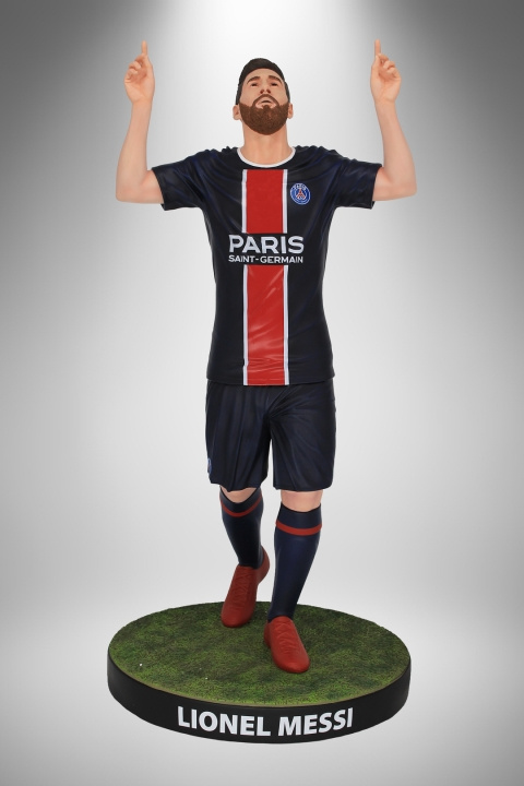 Football\'s Finest Harpiksstatue 1/3 Paris Saint-Germain (Lionel Messi) 60 cm i gruppen SPORT, FRITID & HOBBY / Morsomme produkter / Samlerobjekter hos TP E-commerce Nordic AB (D20312)