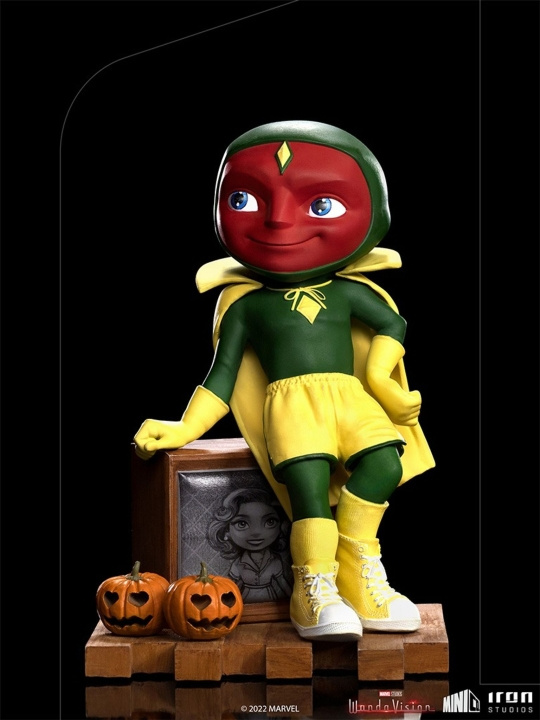 IronStudios - MiniCo : Marvel Wandavision - Vision - Halloween i gruppen SPORT, FRITID & HOBBY / Morsomme produkter / Samlerobjekter hos TP E-commerce Nordic AB (D20317)