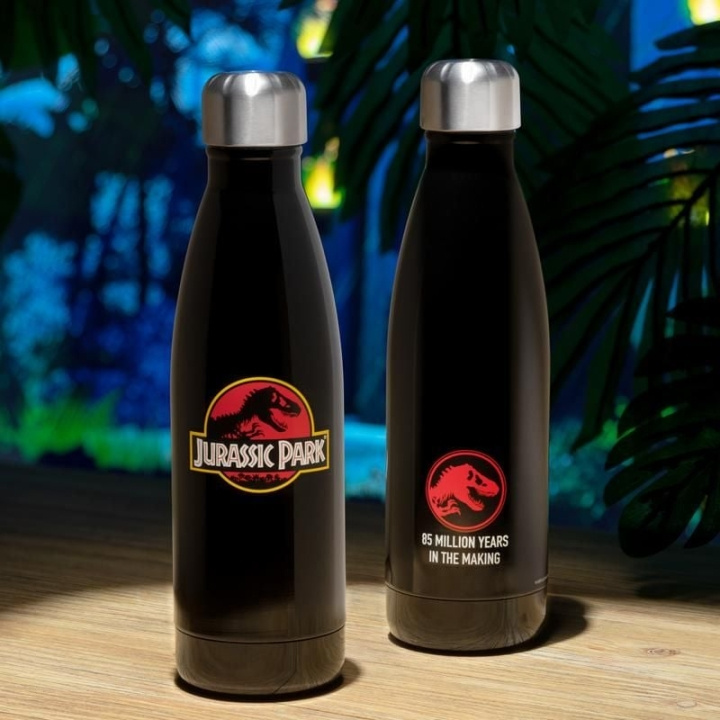 Jurassic Park vannflaske i metall i gruppen SPORT, FRITID & HOBBY / Morsomme produkter / Samlerobjekter hos TP E-commerce Nordic AB (D20337)