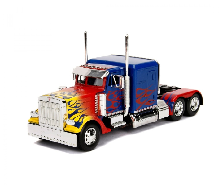 Jada Transformers - T1 Optimus Prime 1:24 (253115004) i gruppen SPORT, FRITID & HOBBY / Hobby / Plastmodeller / Biler hos TP E-commerce Nordic AB (D20338)