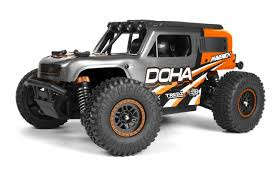 Maverick Doha 1/20 4WD elektrisk lastebil - oransje (150702) i gruppen LEKER, BARN OG BABY / Radiostyrt / Annet radiostyrt hos TP E-commerce Nordic AB (D20341)