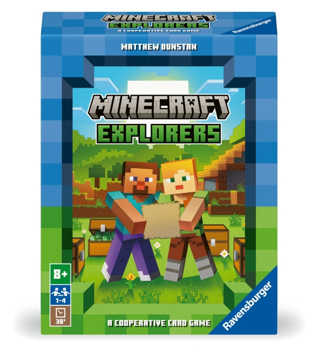 Ravensburger Minecraft Explorers (Nordisk) - 10822587 i gruppen LEKER, BARN OG BABY / Spill / Kortspill hos TP E-commerce Nordic AB (D20345)