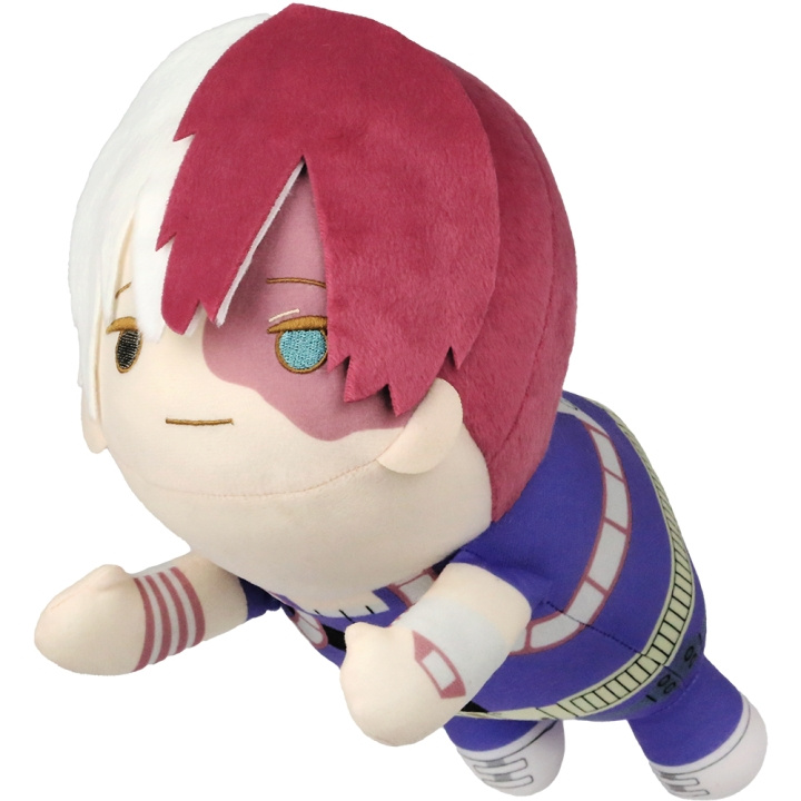 My Hero Academia Liggende - Shoto Todoroki stor plysj 22 cm i gruppen LEKER, BARN OG BABY / Babyleker (0-3 år) / Kosedyr hos TP E-commerce Nordic AB (D20354)