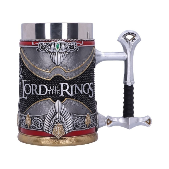 Lord of the Rings Aragorn Tankard 15,5 cm i gruppen SPORT, FRITID & HOBBY / Morsomme produkter / Samlerobjekter hos TP E-commerce Nordic AB (D20362)