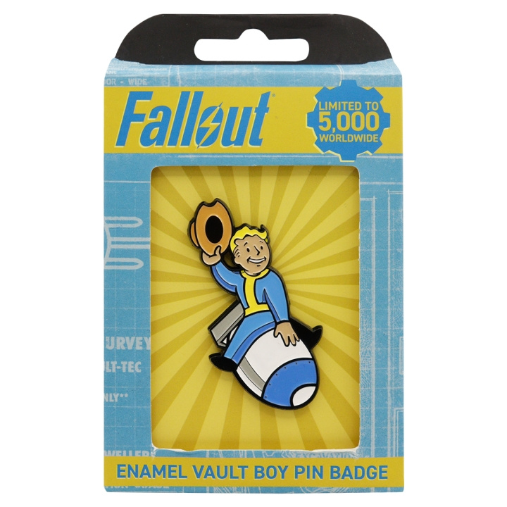 Fanatik Fallout Vault Boy-nål i begrenset utgave i gruppen SPORT, FRITID & HOBBY / Morsomme produkter / Samlerobjekter hos TP E-commerce Nordic AB (D20366)