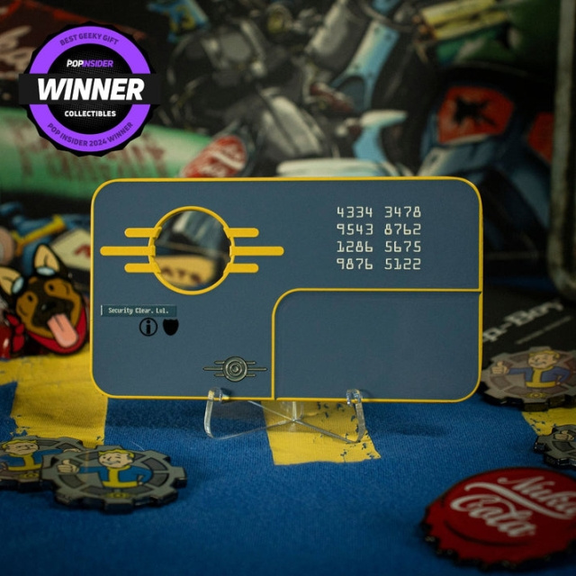 Fanatic Fallout Vault Security Keycard Replica i gruppen SPORT, FRITID & HOBBY / Morsomme produkter / Samlerobjekter hos TP E-commerce Nordic AB (D20369)