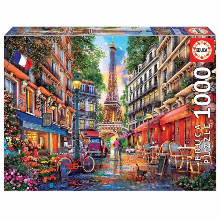 Educa Puslespill - 1000 Paris - Dominic Davision (80-19019) i gruppen SPORT, FRITID & HOBBY / Hobby / Puslespill hos TP E-commerce Nordic AB (D20376)