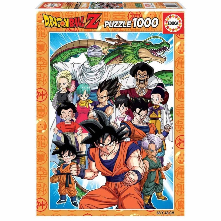 Educa Puslespill - 1000 brikker - Dragon Ball (80-18496) i gruppen SPORT, FRITID & HOBBY / Hobby / Puslespill hos TP E-commerce Nordic AB (D20383)