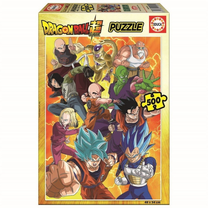Educa Puslespill - 500 brikker - Dragon Ball Super (80-19009) i gruppen LEKER, BARN OG BABY / Leker / Barnas puslespill hos TP E-commerce Nordic AB (D20384)