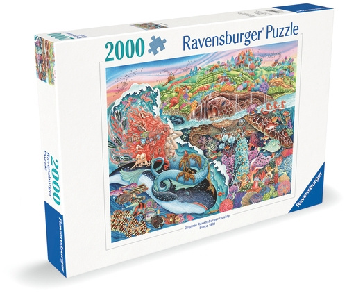 Ravensburger Thalassic Tale - 2000p (12001484) i gruppen SPORT, FRITID & HOBBY / Hobby / Puslespill hos TP E-commerce Nordic AB (D20404)