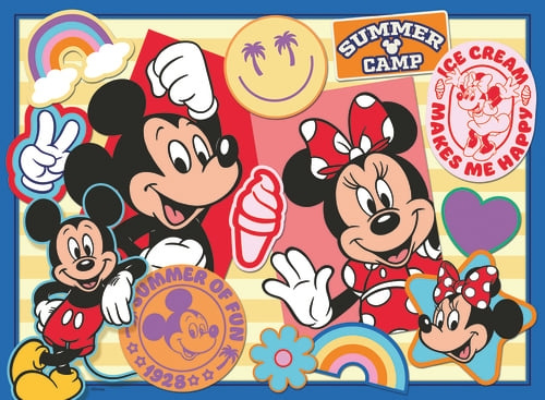 Ravensburger Mikke og Mimmi på biltur - 200p (12004136) i gruppen LEKER, BARN OG BABY / Leker / Barnas puslespill hos TP E-commerce Nordic AB (D20408)