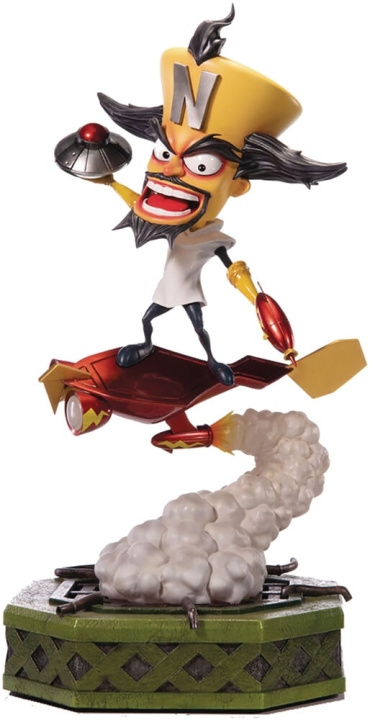 First4Figures - Crash Bandicoot (Dr. Neo Cortex) RESIN Statue /Figur i gruppen SPORT, FRITID & HOBBY / Morsomme produkter / Samlerobjekter hos TP E-commerce Nordic AB (D20409)