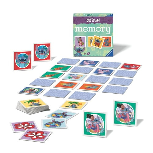Ravensburger Disney Stitch Mini memory - 48 kort (10624696) i gruppen LEKER, BARN OG BABY / Spill / Kortspill hos TP E-commerce Nordic AB (D20412)