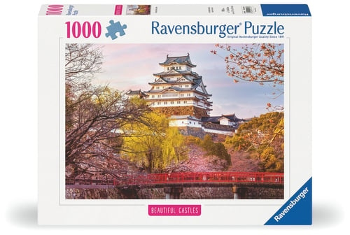 Ravensburger Himeji slott Japan - 1000 brikker (12001316) i gruppen SPORT, FRITID & HOBBY / Hobby / Puslespill hos TP E-commerce Nordic AB (D20414)