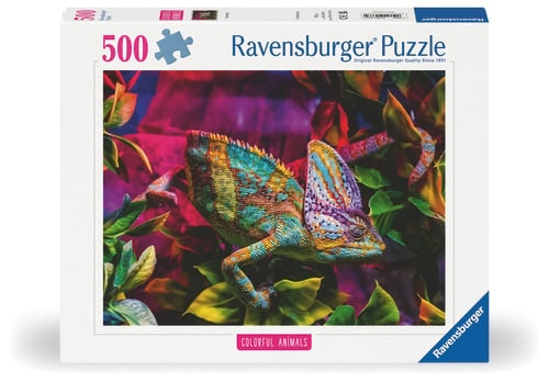 Ravensburger Kameleon - 500p (12001333) i gruppen SPORT, FRITID & HOBBY / Hobby / Puslespill hos TP E-commerce Nordic AB (D20417)