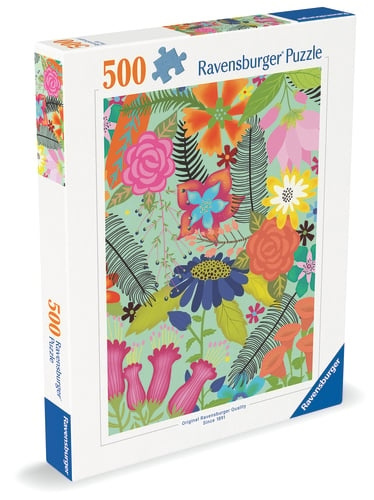 Ravensburger Flower Jungle - 500p (12001382) i gruppen LEKER, BARN OG BABY / Leker / Barnas puslespill hos TP E-commerce Nordic AB (D20426)