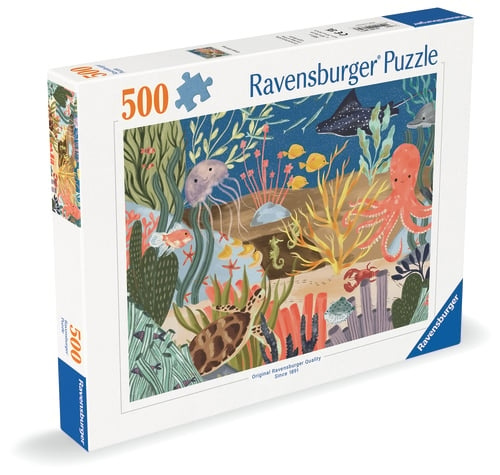 Ravensburger Ocean Whimsie - 500p (12001385) i gruppen SPORT, FRITID & HOBBY / Hobby / Puslespill hos TP E-commerce Nordic AB (D20427)