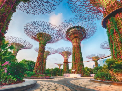 Ravensburger Garden By The Bay i Singapore - 1500 brikker (12001396) i gruppen LEKER, BARN OG BABY / Leker / Barnas puslespill hos TP E-commerce Nordic AB (D20430)