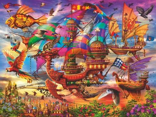 Ravensburger The Flight - 1500p (12001487) i gruppen SPORT, FRITID & HOBBY / Hobby / Puslespill hos TP E-commerce Nordic AB (D20439)