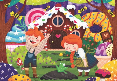 Ravensburger Fairy Tales 2x12p - (12004045) i gruppen LEKER, BARN OG BABY / Leker / Barnas puslespill hos TP E-commerce Nordic AB (D20447)