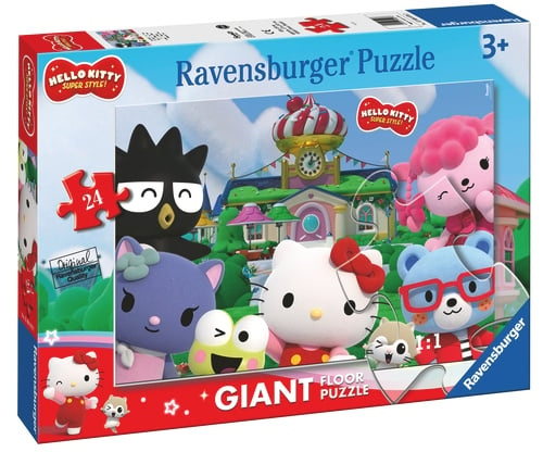 Ravensburger Hello Kitty Giant gulvpuslespill 24p - (12004076) i gruppen LEKER, BARN OG BABY / Leker / Barnas puslespill hos TP E-commerce Nordic AB (D20451)