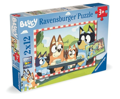 Ravensburger Bluey 2x12p (12004111) i gruppen LEKER, BARN OG BABY / Leker / Barnas puslespill hos TP E-commerce Nordic AB (D20455)