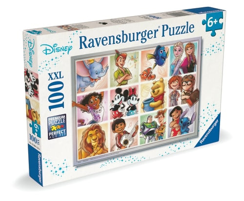 Ravensburger Disney Multicharacter 100p XXL - (12004118) i gruppen LEKER, BARN OG BABY / Leker / Barnas puslespill hos TP E-commerce Nordic AB (D20460)