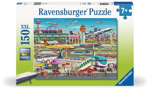 Ravensburger Airport Central 150p - (12004134) i gruppen LEKER, BARN OG BABY / Leker / Barnas puslespill hos TP E-commerce Nordic AB (D20464)